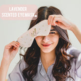 Scented Eye mask- Peace Lilies