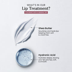 HA Lip Treatment  Balm – mauve taupe- peppermint +vanilla
